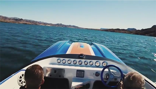 Lake Havasu Powerboating - Aerial Footage with DJI Phantom